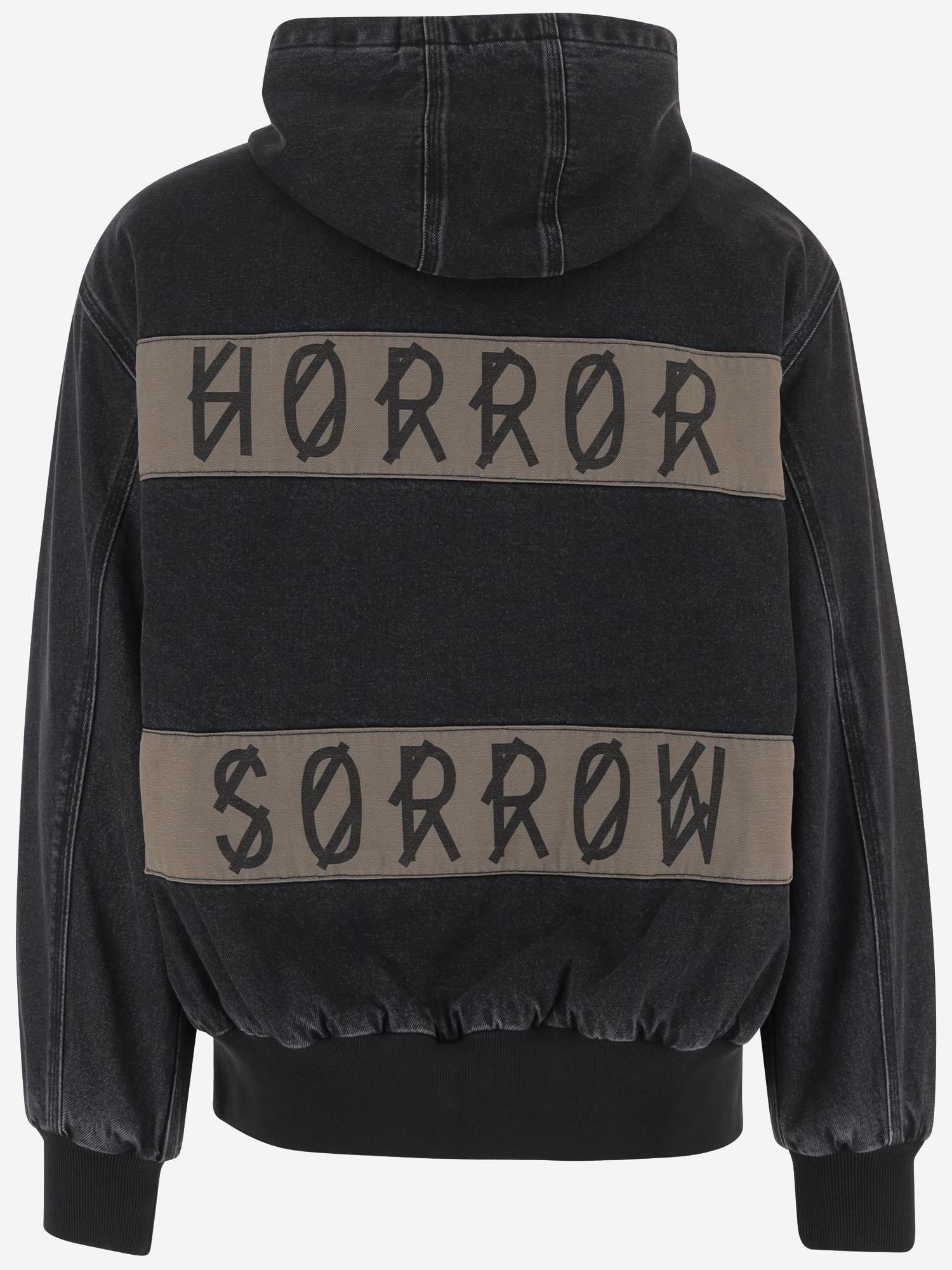 GIACCA SORROW IN DENIM DI COTONE B0030618 FA684P706 44 LABEL GROUP 