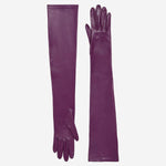 GUANTI LUNGHI IN PELLE<BR/><BR/> 871581 4G3B74205 BALENCIAGA 