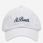 CAPPELLO DA BASEBALL IN COTONE CON LOGO DAS0004 07565L MC2 SAINT BARTH 