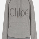 FELPA IN MISTO COTONE CON LOGO CH25AJH10179 060 CHLOE 