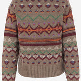 MAGLIONE IN LANA CON MOTIVO GEOMETRICO 211972167 001 POLO RALPH LAUREN 