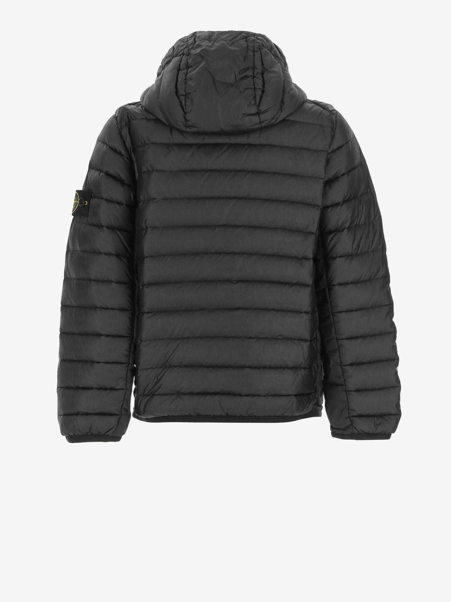 PIUMINO IMBOTTITO IN NYLON 4100011 S0024V0029 STONE ISLAND KIDS 