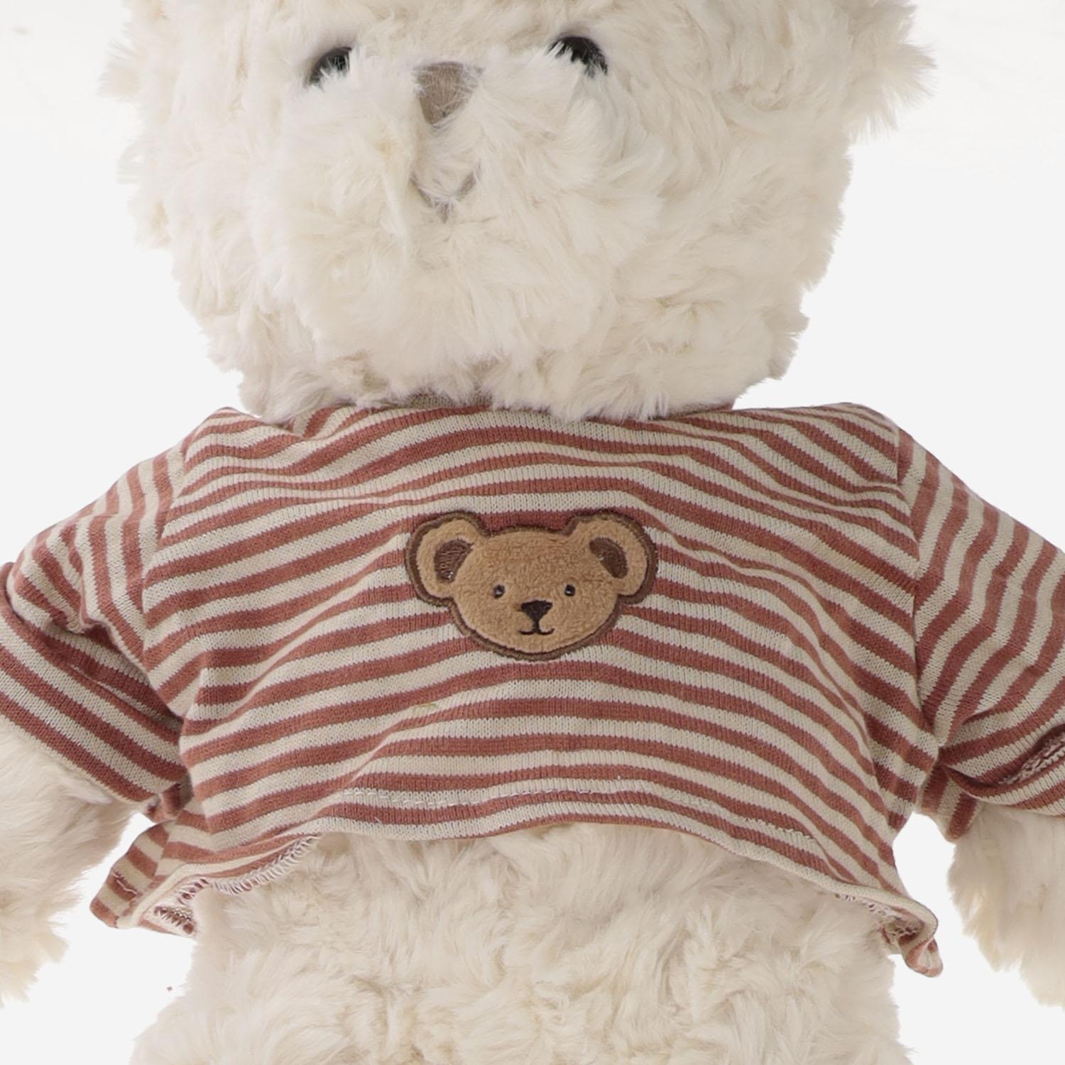 ORSACCHIOTTO IN PELUCHE MONSIEUR SEBASTIEN 35 CMWHITE BUKOWSKI 