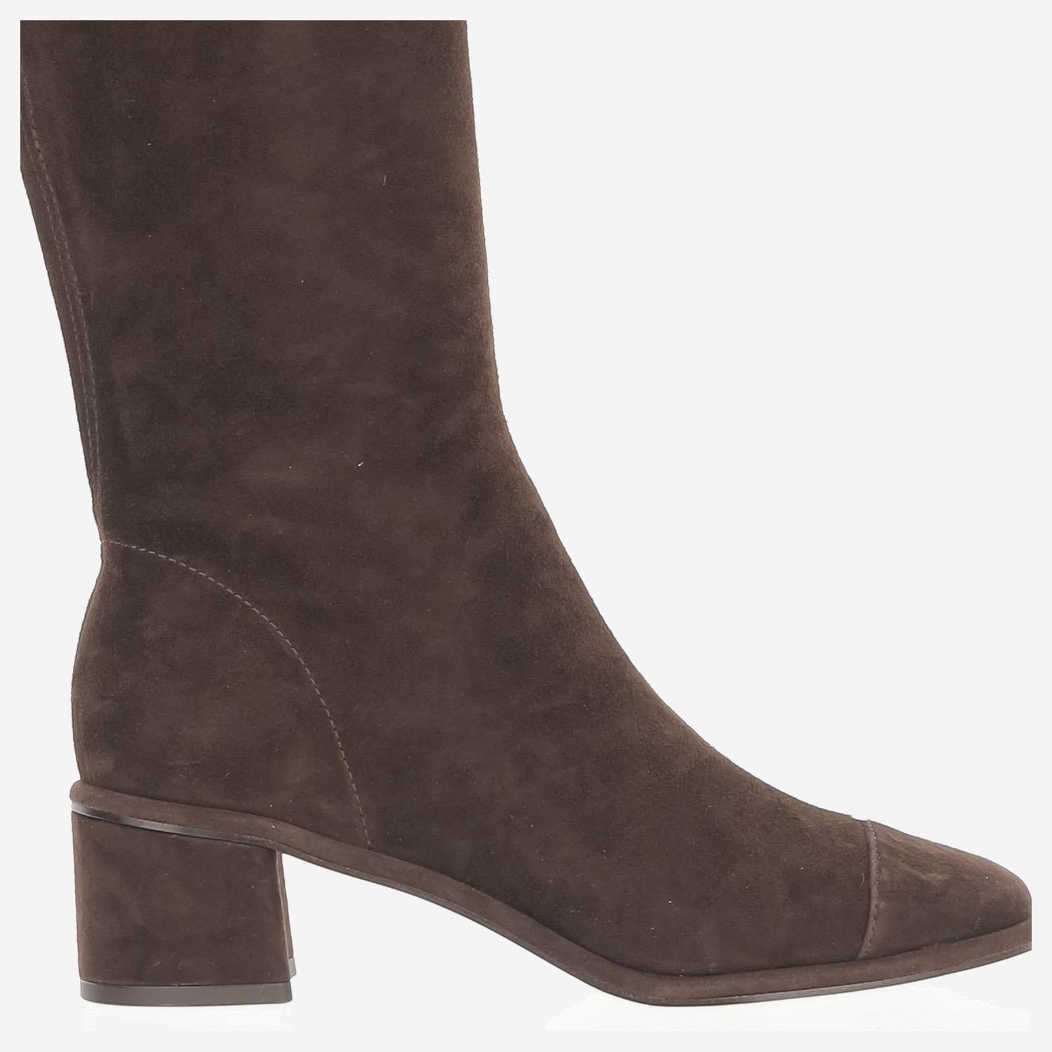 STIVALI IN PELLE SCAMOSCIATA 179198 200 TORY BURCH 