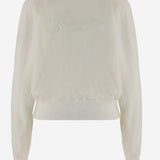 MAGLIONE IN LANA MERINO CON RICAMO LOGO SWW00632AK00299 110 JACQUEMUS 