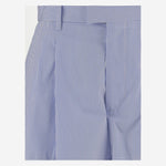 PANTALONI CORTI IN COTONE CON MOTIVO A RIGHE ARMTMP044C 016044 ARMARIUM 