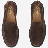 MOCASSINI IN PELLE SCAMOSCIATA XXW20L0IP70RE0 S611 TODS 