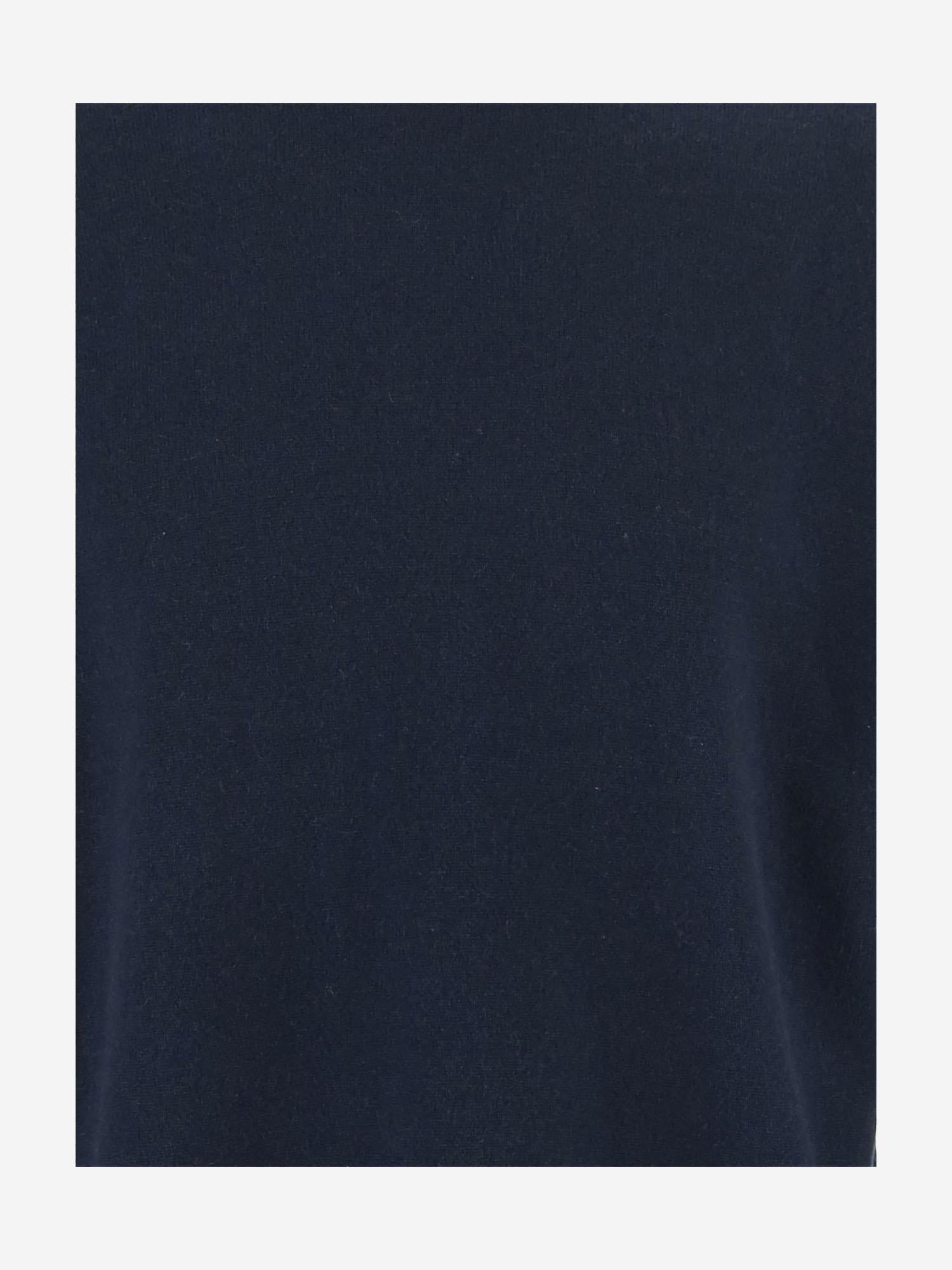 MAGLIONE IN CASHMERE CON RISVOLTO U10110JL MID GUEST IN RESIDENCE 