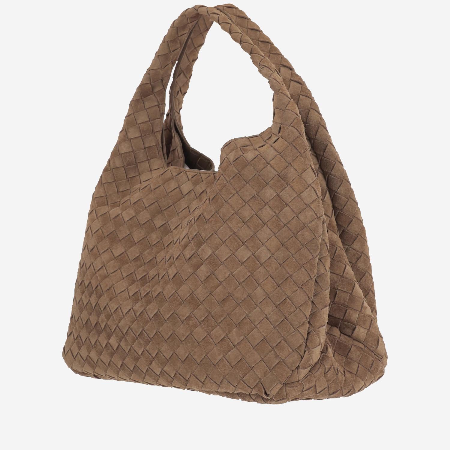 BORSA CAMPANA IN PELLE INTRECCIATA 844250 V5ZZ02811 BOTTEGA VENETA 