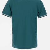 Polo in cotone stretch con logo 50506193 356 HUGO BOSS 