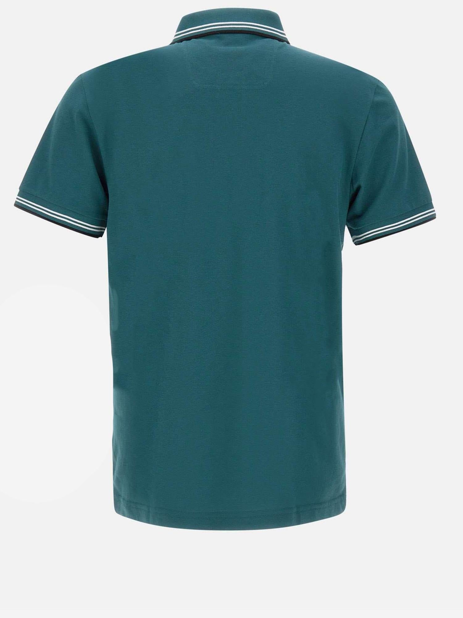 Polo in cotone stretch con logo 50506193 356 HUGO BOSS 