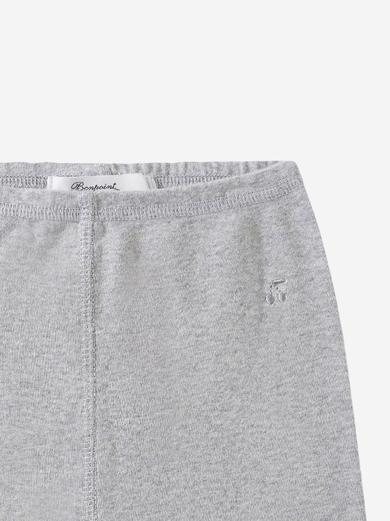 LEGGINGS IN COTONE CON LOGO PEBTI2037CA 092 BONPOINT KIDS 