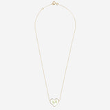 COLLANA IN ARGENTO 122.118MO ORO CARRE DE TREFLES 