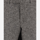 Pantaloni in tessuto mouliné in lana 850333 Z7AXO9024 GUCCI 