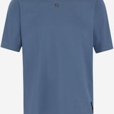 T-SHIRT IN COTONE CON LOGO FF FY0936 ARYYF0U6K FENDI 