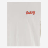 T-shirt in cotone con logo TSPM045W JERSEYWHITE AUTRY 