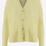 CARDIGAN IN LANA E CASHMERE 26217740 20 ALLUDE 