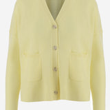 CARDIGAN IN LANA E CASHMERE 26217740 20 ALLUDE 