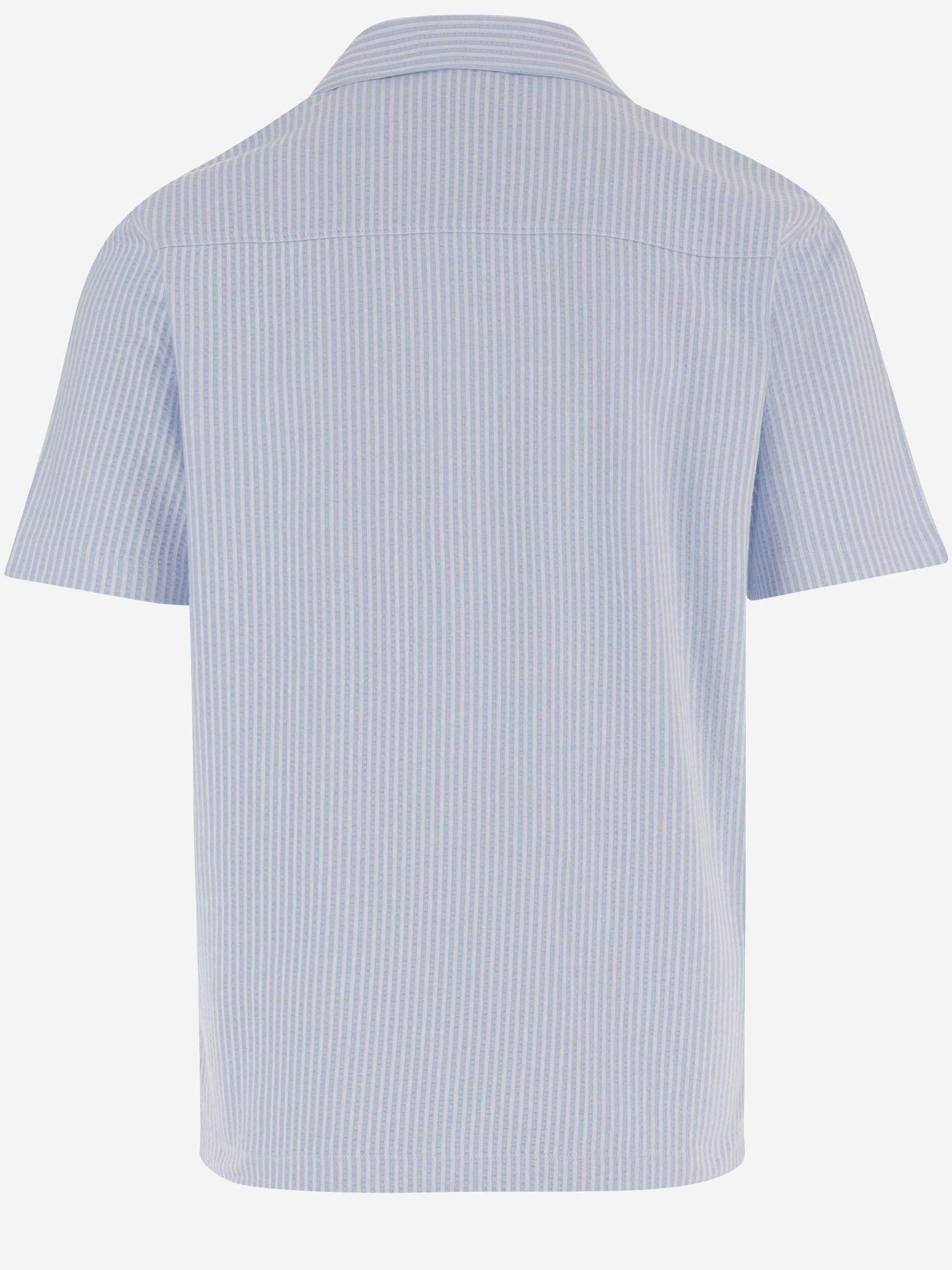 CAMICIA in cotone stretch M16019059B 659ROW VINCE 