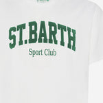 T-SHIRT IN COTONE CON STAMPA LOGO ARN0001 00861I MC2 SAINT BARTH 