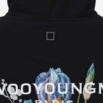 felpa con cappuccio in cotone W261TS36 741B WOOYOUNGMI 