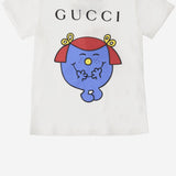 T-SHIRT IN COTONE CON LOGO 834639 XKJRF9214 GUCCI KIDS 