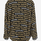 CAMICIA IN VISCOSA CON STAMPA 681812 TRLJ31094 BALENCIAGA 