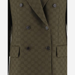 GIACCA DOPPIOPETTO IN TESSUTO GG 831993 Z7AH83602 GUCCI 