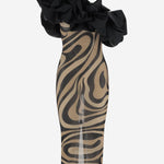 Abito Lungo Monospalla in cotone 5HRI10 5H603999 EMILIO PUCCI 