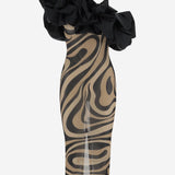Abito Lungo Monospalla in cotone 5HRI10 5H603999 EMILIO PUCCI 