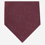 CRAVATTA IN COTONE E SETA GG 861299 4E6006100 GUCCI 
