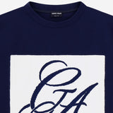 T-SHIRT MAXI LOGO GA IN JERSEY GM003601 TE21047UB102 GIORGIO ARMANI 