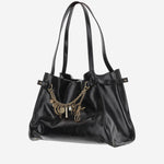 BORSA A SPALLA IN PELLE LUCIDA CH25AS870P60 001 CHLOE 