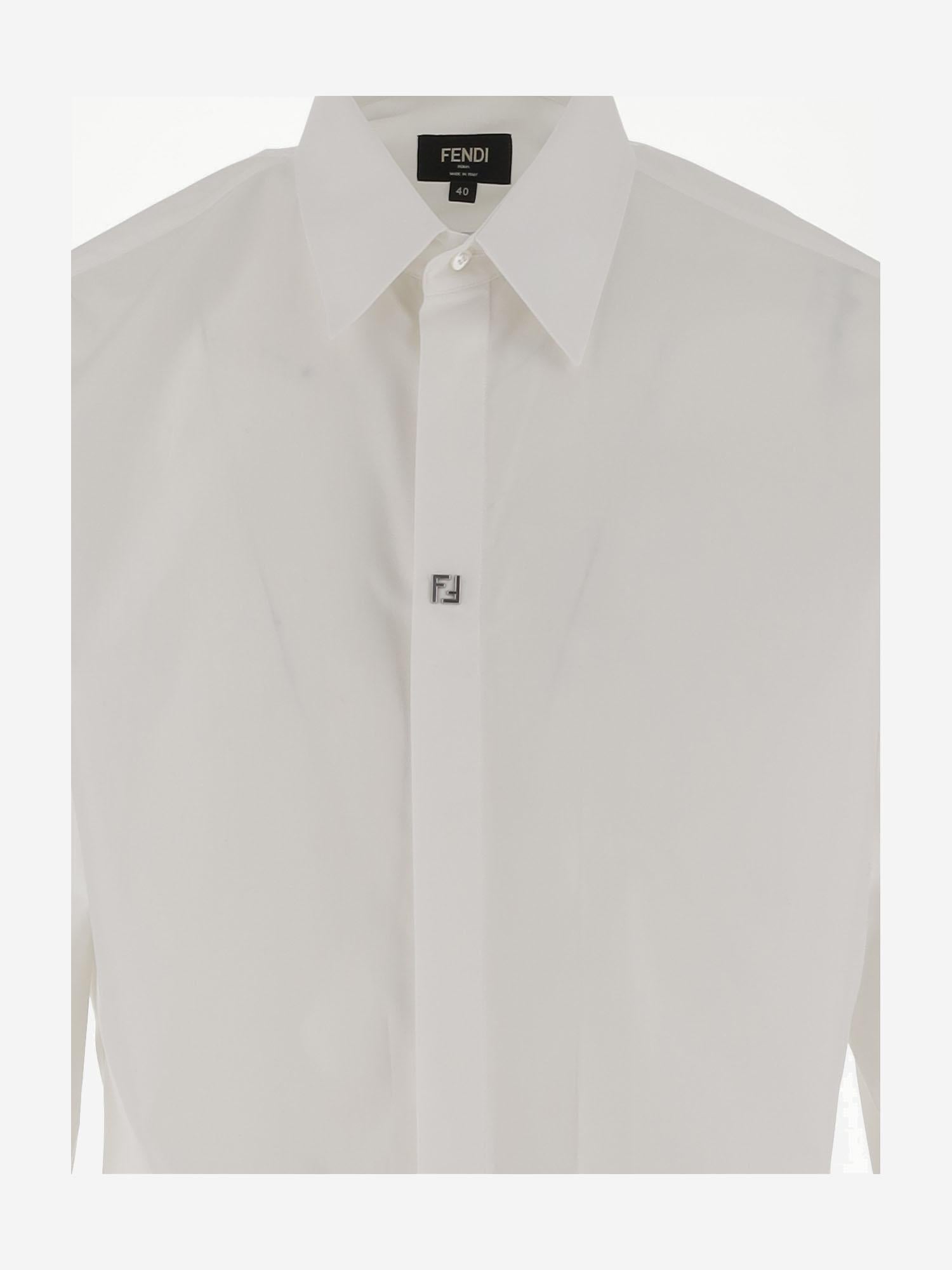 Camicia in cotone FS0585 AVDLF0QA0 FENDI 