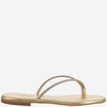 SANDALI IN PELLE CON STRASS BALOS GOLD KIMA 