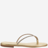 SANDALI IN PELLE CON STRASS BALOS GOLD KIMA 