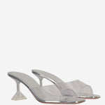 SANDALI LUPITA GLASS LUPITAGLASSSLIPPER 70TRANSPARENT AMINA MUADDI 