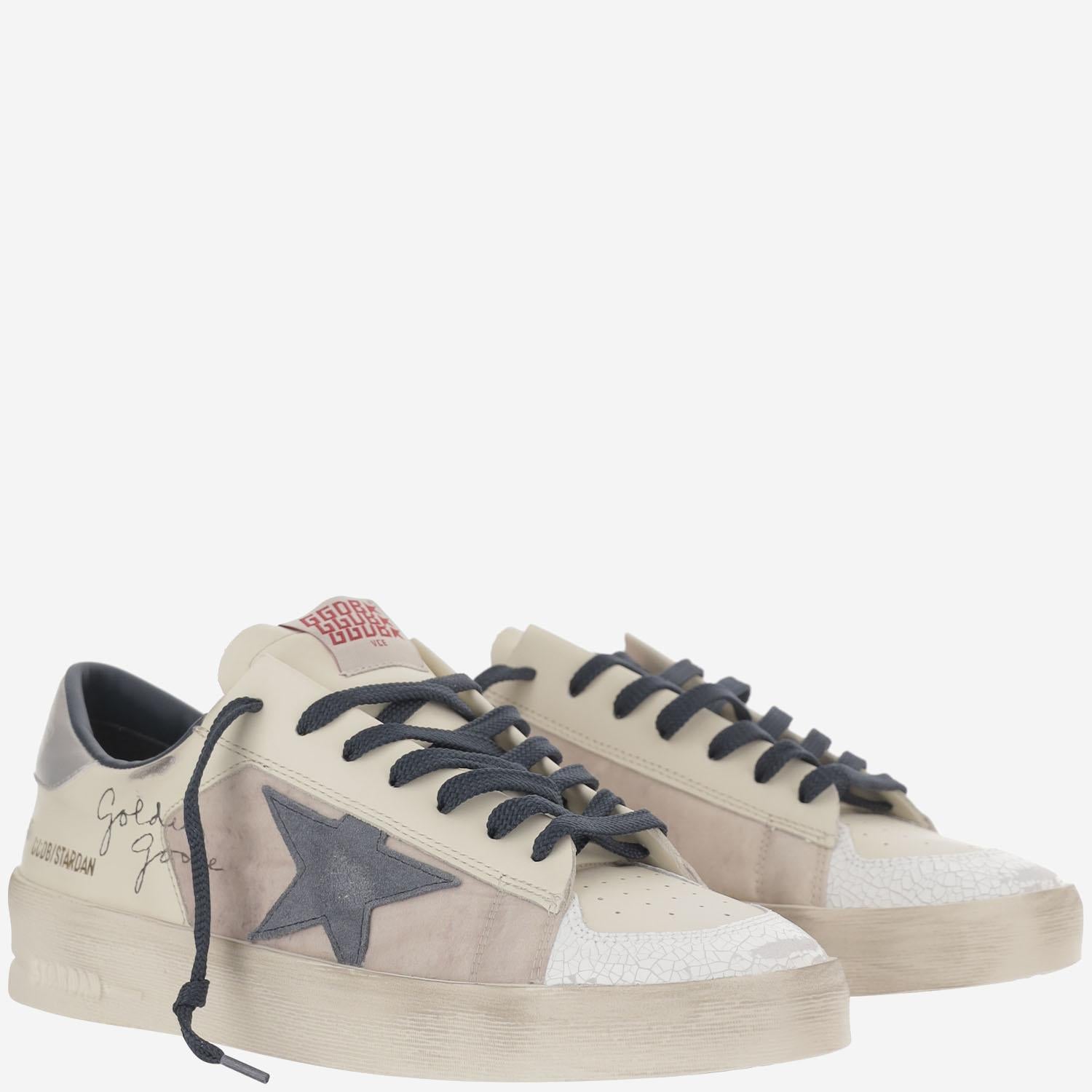 SNEAKERS STARDAN IN PELLE GMF00333 F00811950969 GOLDEN GOOSE 