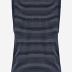 TOP IN COTONE CON MOTIVO A RIGHE FTP818JE0212 A044 AMI 