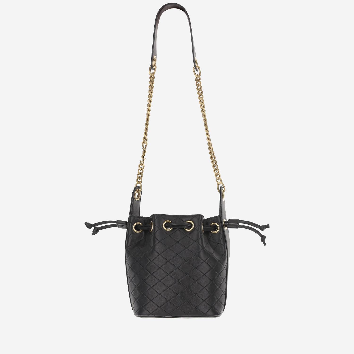 Borsa a secchiello CASSANDRE in pelle di agnello 840886 1EL071000 SAINT LAURENT 
