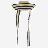 CAPPELLO ASIMMETRICO IN RAFIA ASIMETRICORAYASNEGRA NATURAL ALEXIA ALVAREZ DE TOLEDO 