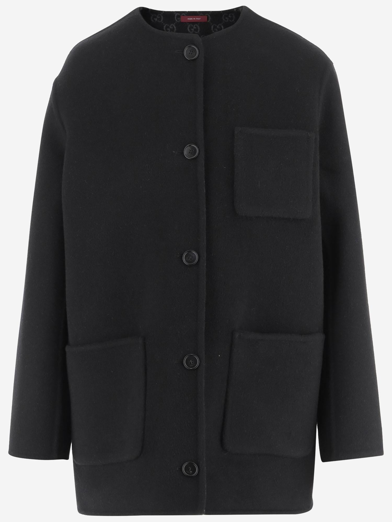 CAPPOTTO IN LANA 840657 Z7ASL1189 GUCCI 