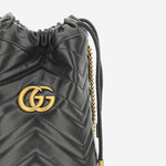 MINI BORSA A SECCHIELLO GG MARMONT 575163 DTDRT1000 GUCCI 