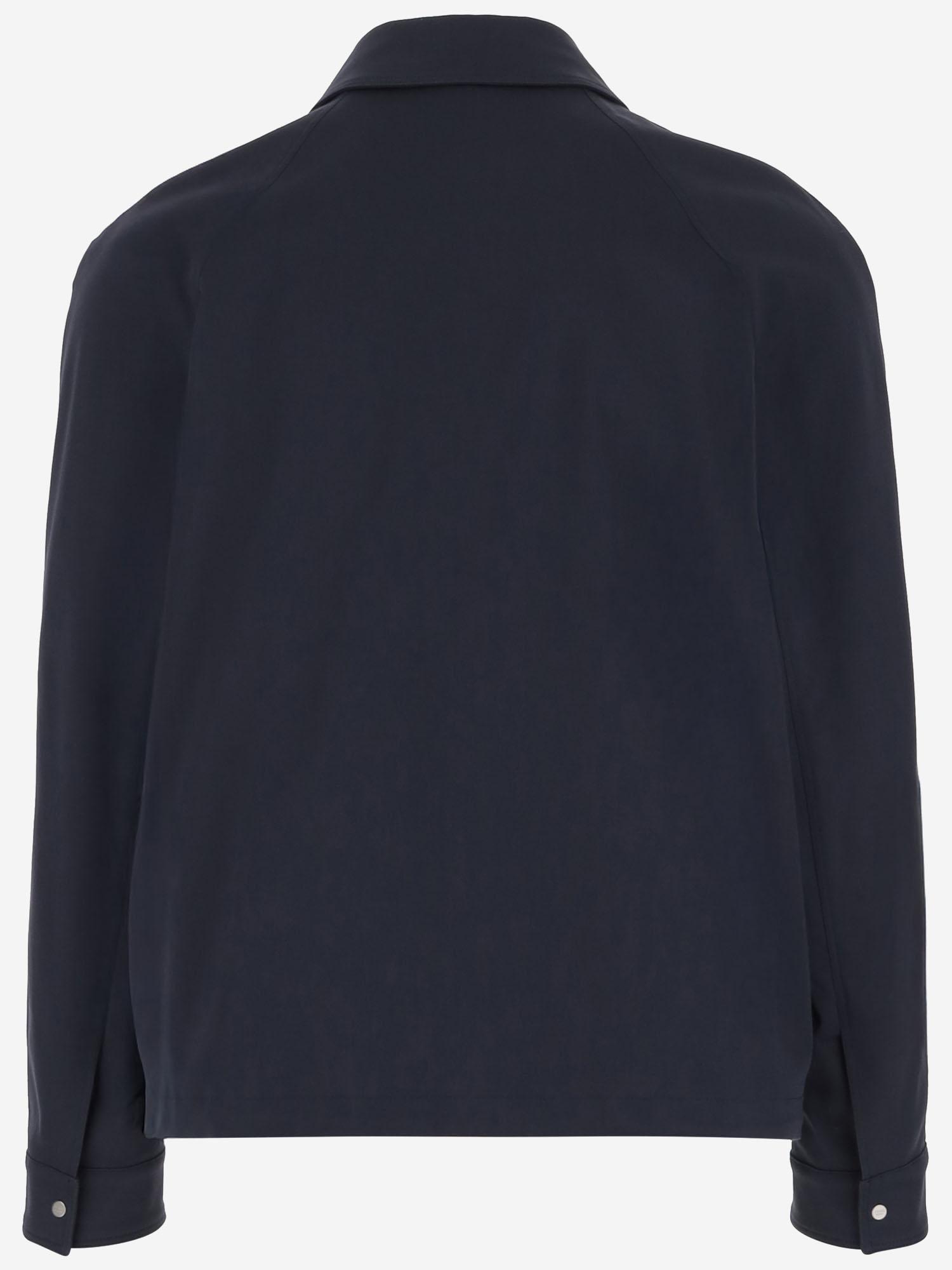 GIACCA IN COTONE STRETCH CON LOGO FW1393 AUVIF0PTH FENDI 