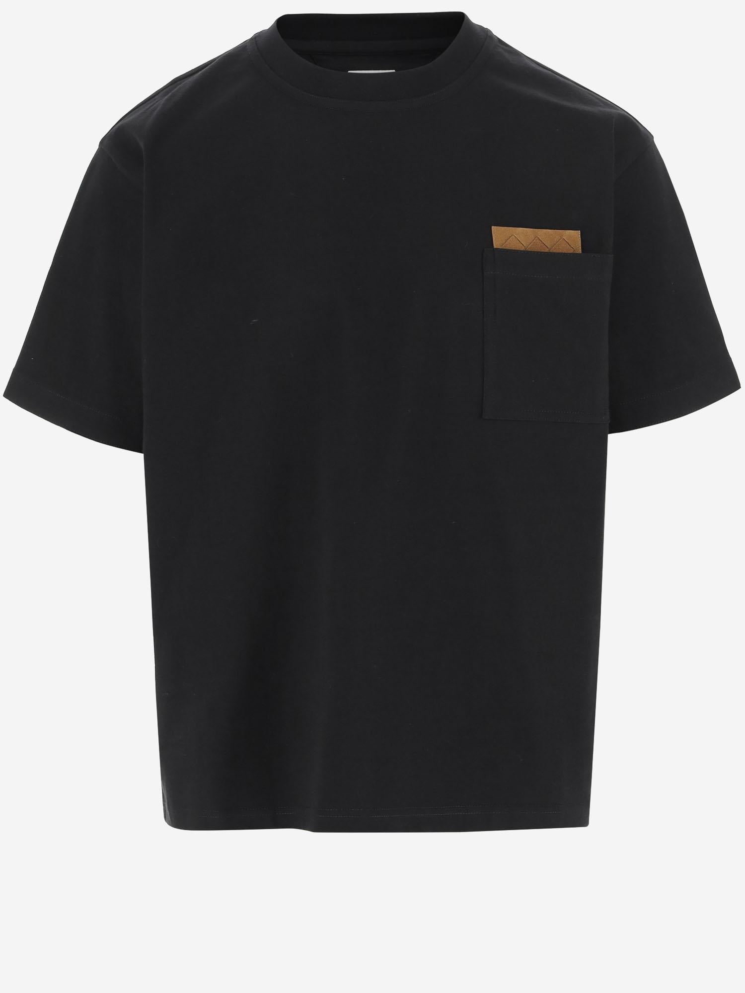 T-shirt in cotone 838924 V4N501000 BOTTEGA VENETA 