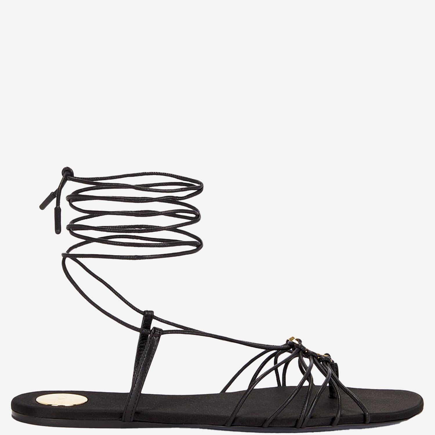 SANDALI BABYLONE IN PELLE LISCIA 820656 AAEOF1000 SAINT LAURENT 