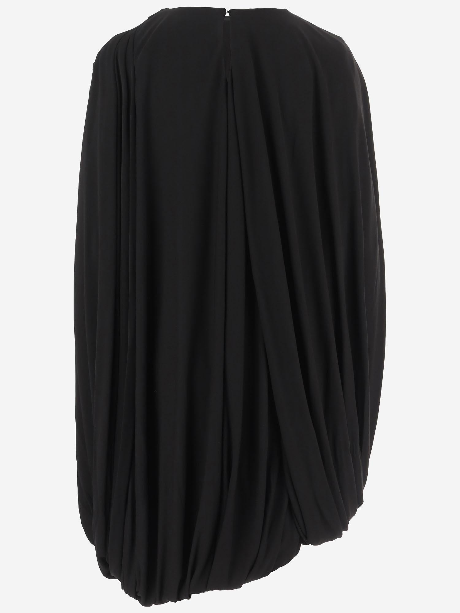 ABITO DRAPPEGGIATO IN VISCOSA S540Y09XTT 1100 LOEWE 