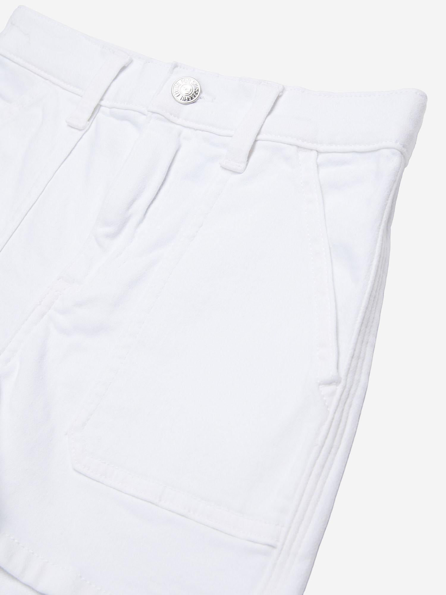 SHORTS PINTYX JJJ IN COTONE STRETCH J02560 KXBR6K100 DIESEL KIDS 