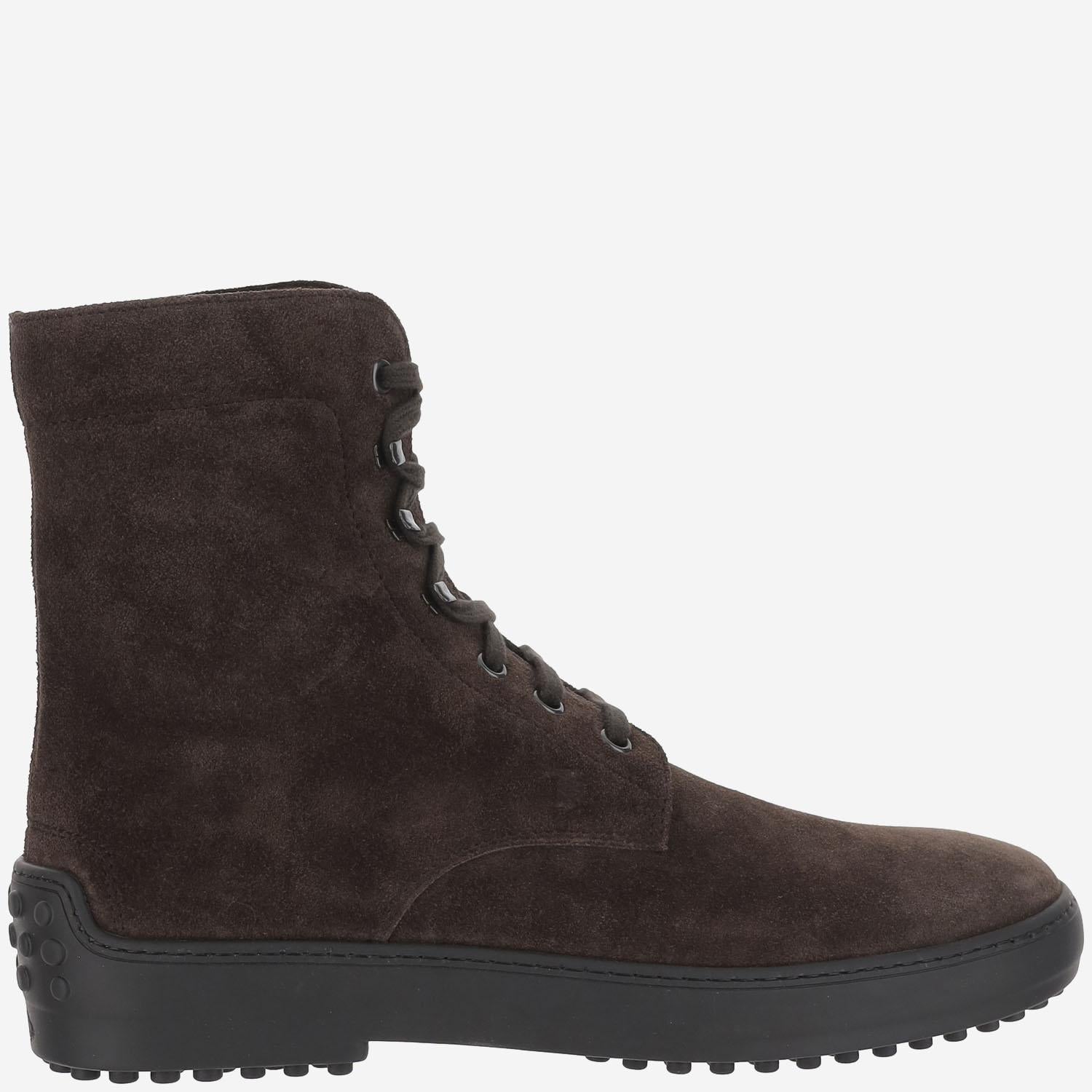 Stivaletti in pelle scamosciata XXM84L0GK50RE0 S800 TODS 