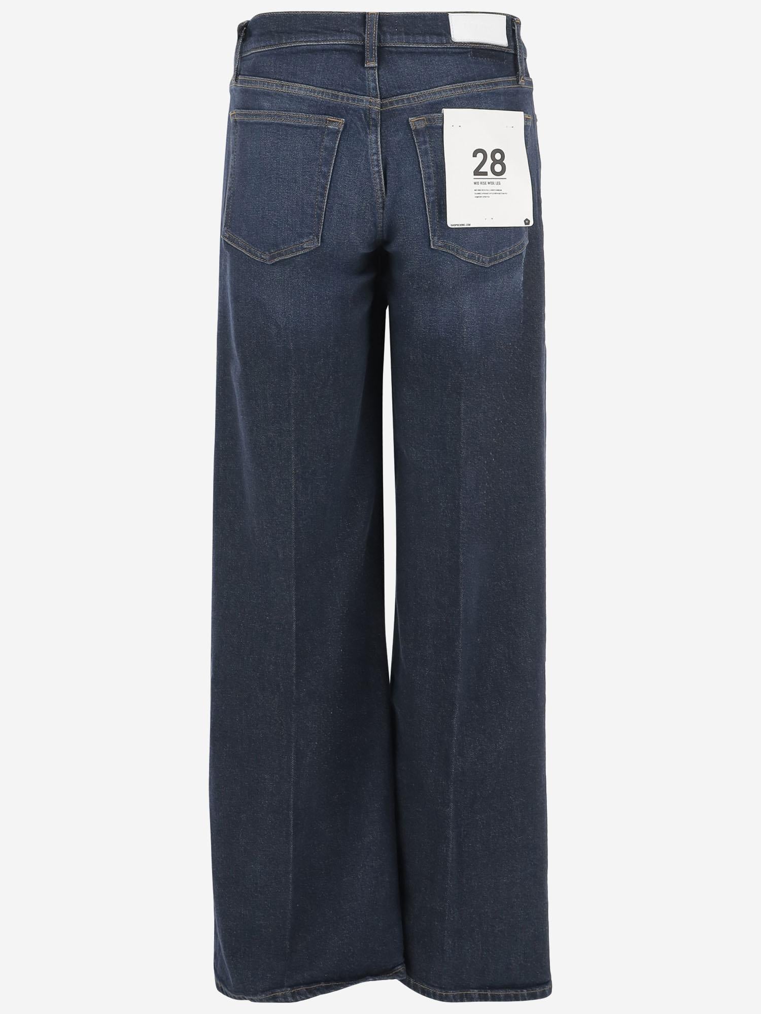JEANS IN DENIM DI MISTO COTONE STRETCH 19003WMRWDLG BARELYWORN RE/DONE 
